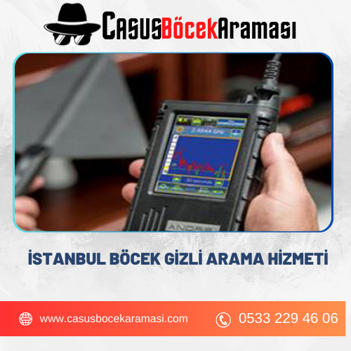 İstanbul Böcek Gizli Arama Hizmeti