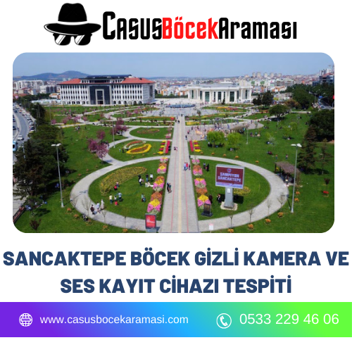 Sancaktepe Böcek Gizli Kamera ve Ses Kayıt Cihazı Tespiti