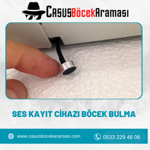 Ses Kayıt Cihazı Böcek Bulma