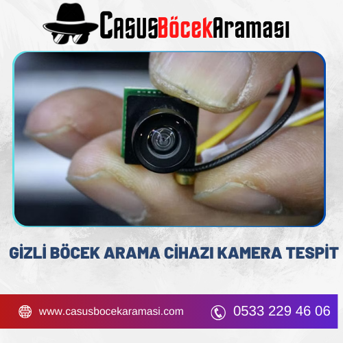 Gizli Böcek Arama Cihazı Kamera Tespit