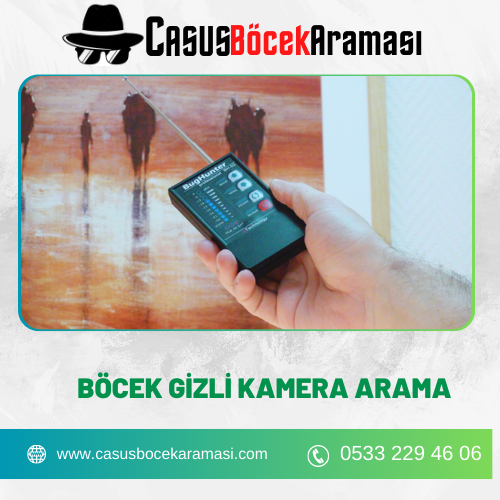 Böcek Gizli Kamera Arama